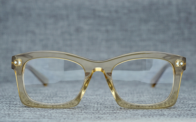 Wholesale- Eyeglasses Frames Big Square Eyewear with Clear Lens Optical Glasses Frame Myopia Glasses for Women with Box