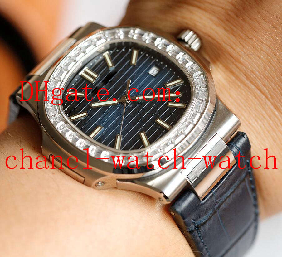 Luxury Mens Automatic Mechanical Watch Nautilus 5711/1A Stainless Steel Blue Dial Mens Sport Watches transparent Back, Customize
Luxury Mens Automatic Mechanical Watch Nautilus 5711/1A Stainless Steel Blue Dial Mens Sport Watches transparent Back, Customize