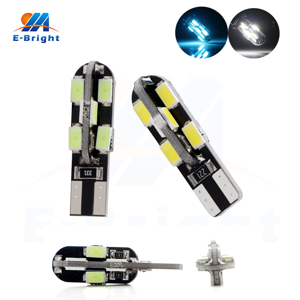 YM E-Bright 4-20Pcs/lot T10 5730 12 SMD LED W5W 194 168 Canbus Error Free 12V Car Auto Bulbs Indicator Light Parking Lamp, As pic
YM E-Bright 4-20Pcs/lot T10 5730 12 SMD LED W5W 194 168 Canbus Error Free 12V Car Auto Bulbs Indicator Light Parking Lamp, As pic