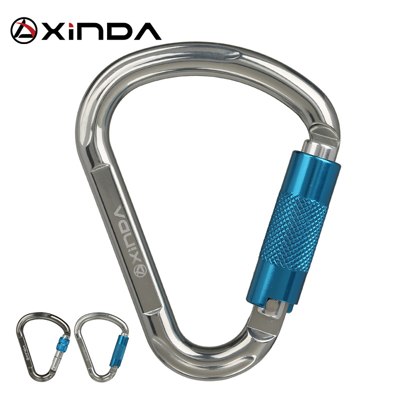 XINDA Professional Outdoor Rock Camping 4800lbs Tension Safety Lock Buckle Lock Carabiner Rock Climbing Equipment Survival Kit
XINDA Professional Outdoor Rock Camping 4800lbs Tension Safety Lock Buckle Lock Carabiner Rock Climbing Equipment Survival Kit