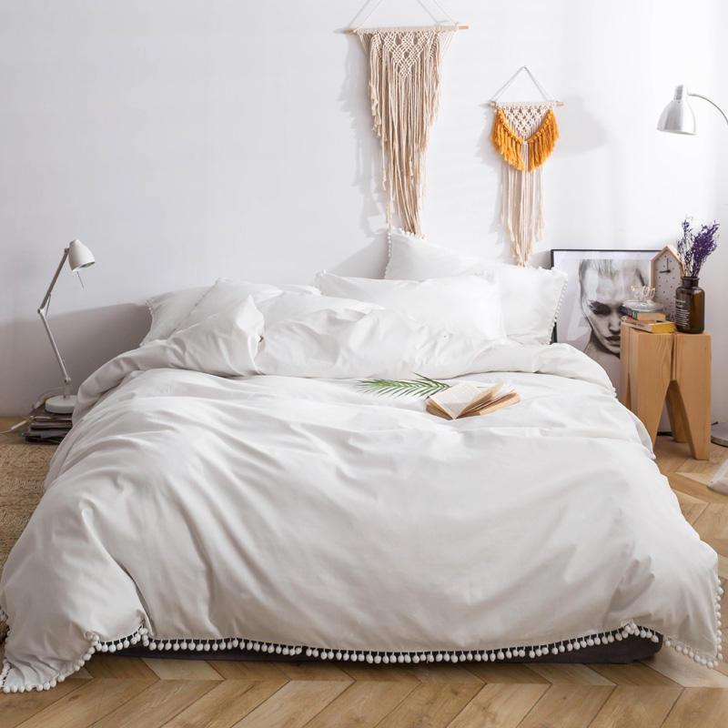 100%Cotton White Bedding Set Queen King Bed sheet set Girls Pink Purple Brown Gray Bed/Duvet Cover juego de cama linge de lit, Bedding set 9
100%Cotton White Bedding Set Queen King Bed sheet set Girls Pink Purple Brown Gray Bed/Duvet Cover juego de cama linge de lit, Bedding set 9