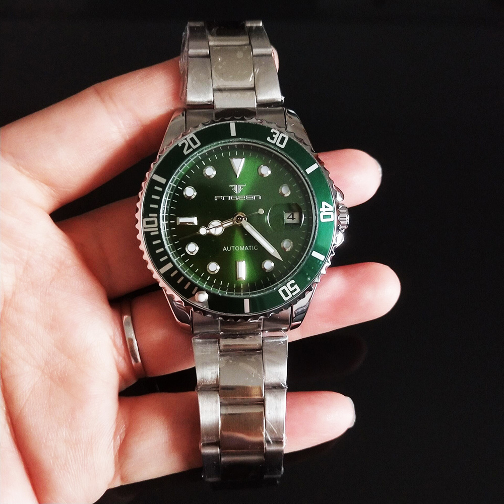 Mechanical Watches Men Water Resistant Automatic Watch Male Clock With Date Calendar Relojes Automaticos Para Hombre Fngeen Y19061905