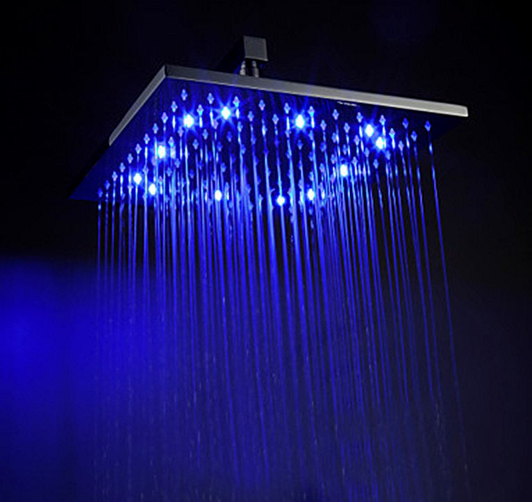 12 Inches Rain LED Rainfall Shower head Temperature Control Color Change Brass Overhead Shower LED Faucet accessories
12 Inches Rain LED Rainfall Shower head Temperature Control Color Change Brass Overhead Shower LED Faucet accessories