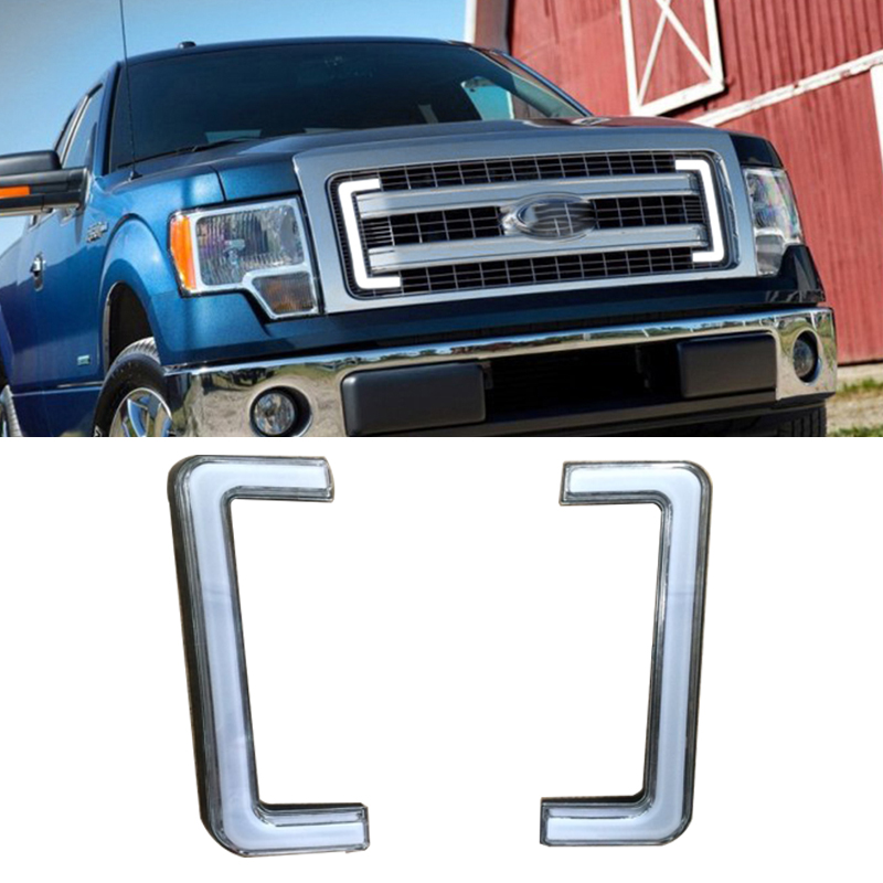 2pcs For Ford Raptor F150 12V Led DRL Daytime Running Lights Daylight With Turn Yellow Signal Light fog lamp daylight, Black
2pcs For Ford Raptor F150 12V Led DRL Daytime Running Lights Daylight With Turn Yellow Signal Light fog lamp daylight, Black
