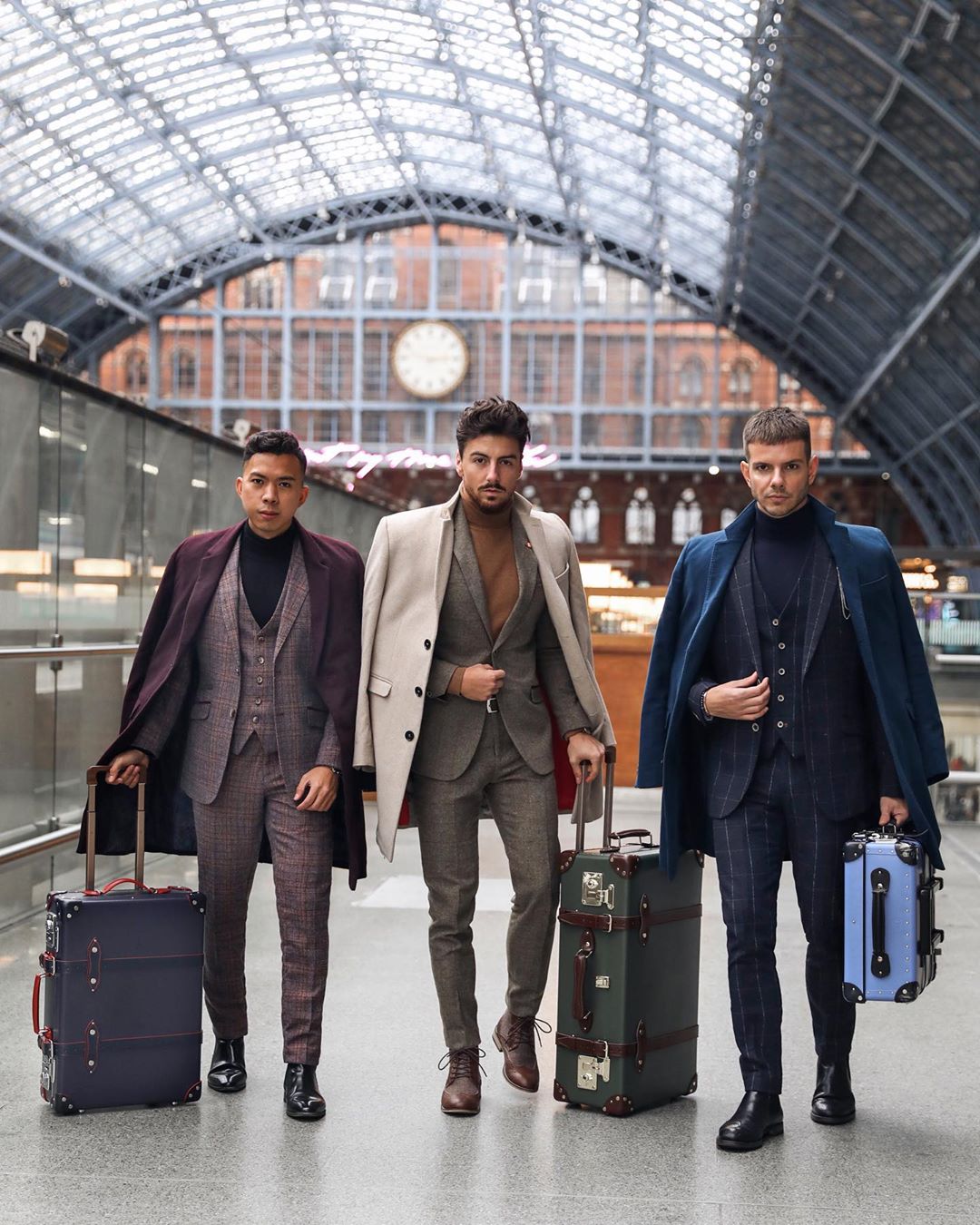 Handsome Mens Suit New Fashion Two Pieces Groom Suit Wedding Suits For Best Men Slim Fit Groom Peaked Lapel For Man