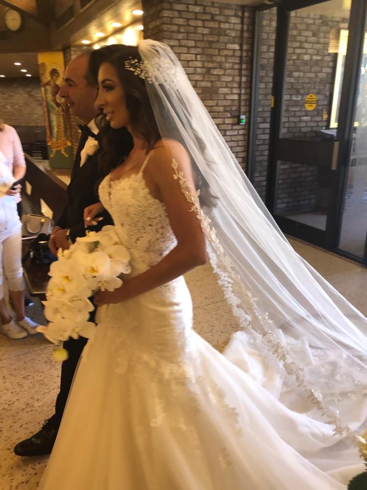 custom made 3 4 5 meters wedding veils cathedral length white ivory champagne bridal veil with comb hot wedding accessories