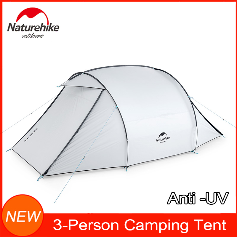 NatureHike 3-Person Family Camping Tent Self-driving Travel Picnic Outdoor Vacation Camping Tent Double Layer Waterproof Anti-UV
NatureHike 3-Person Family Camping Tent Self-driving Travel Picnic Outdoor Vacation Camping Tent Double Layer Waterproof Anti-UV