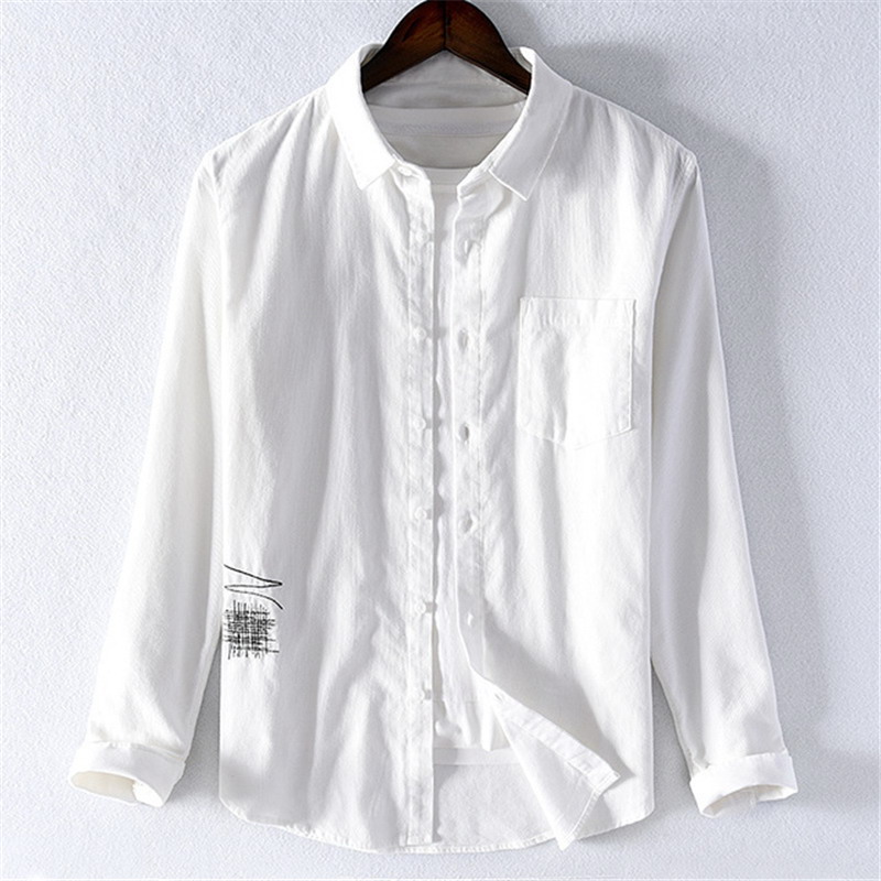 Men's Corduroy Long Sleeve Shirt New Men's casual business Lapel cotton shirt in autumn 2019 9305, Blue 
Men's Corduroy Long Sleeve Shirt New Men's casual business Lapel cotton shirt in autumn 2019 9305, Blue