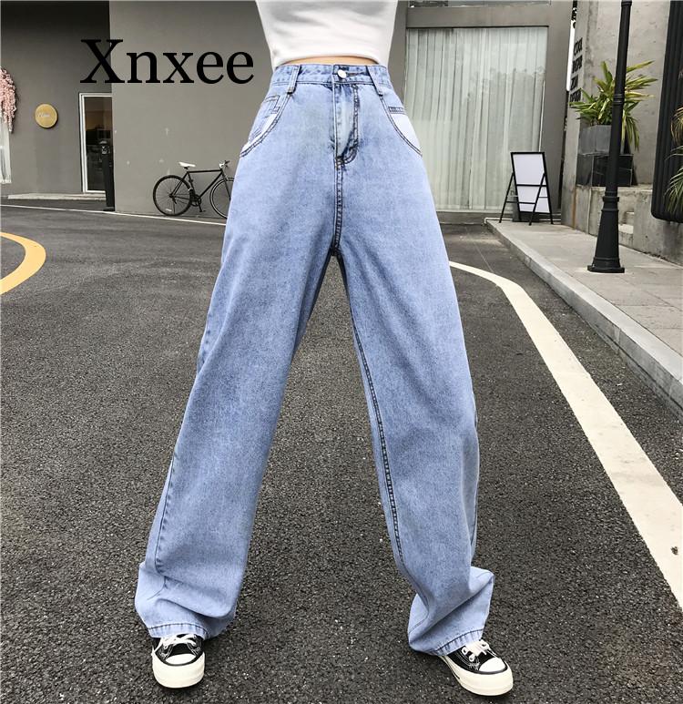 Vintage Wide Leg Woman Jeans for Women Mom High Waisted Jeans Blue Casual Long Trousers Korean Streetwear Denim Pants Summer
Vintage Wide Leg Woman Jeans for Women Mom High Waisted Jeans Blue Casual Long Trousers Korean Streetwear Denim Pants Summer