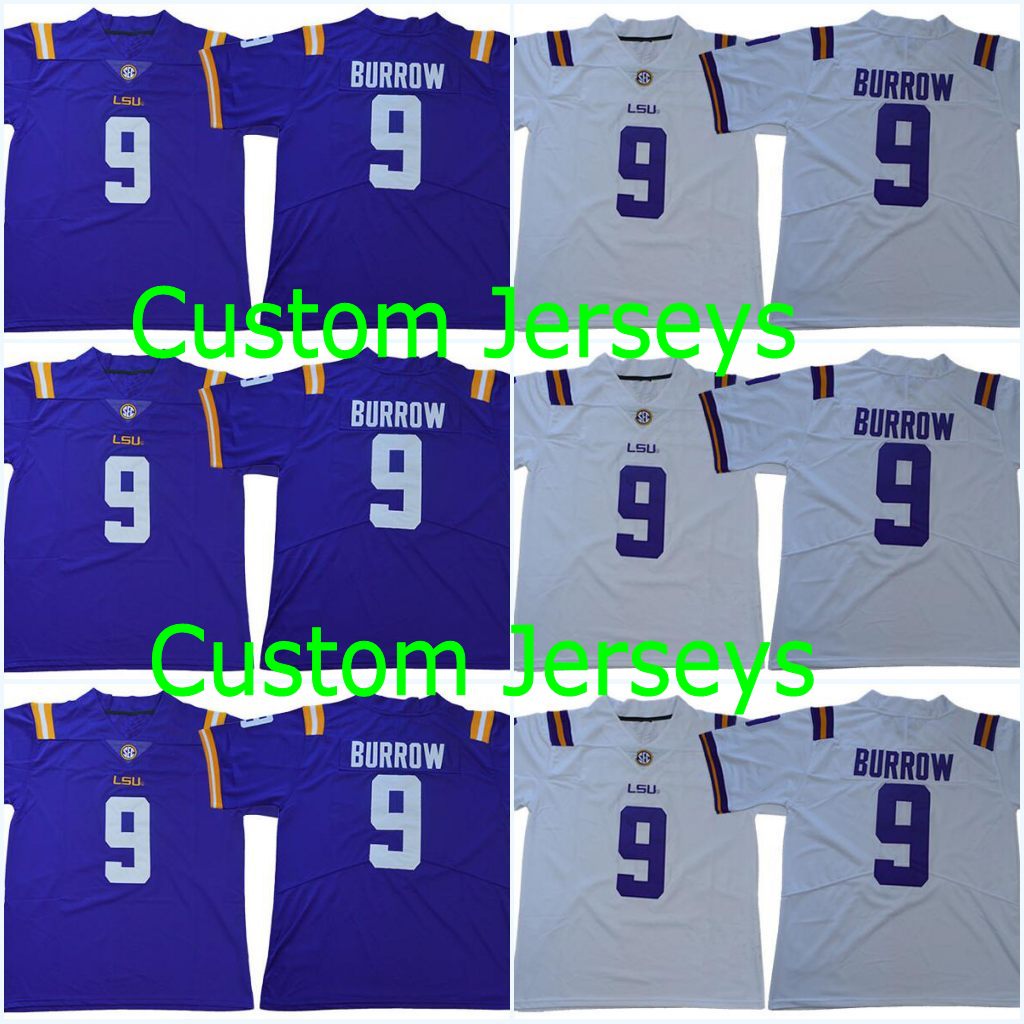 Customized LSU Tigers #9 Joe Burrow #3 Tyrion Davis-Price #3 Odell Beckham Jr. #2 Justin Jefferson #15 Myles Brennan #4 John Emery Jr., Purple
Customized LSU Tigers #9 Joe Burrow #3 Tyrion Davis-Price #3 Odell Beckham Jr. #2 Justin Jefferson #15 Myles Brennan #4 John Emery Jr., Purple