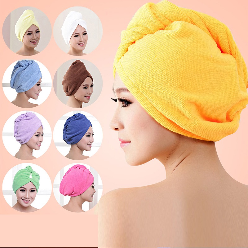 Womens Girls Lady's Bathroom Quick Drying Hair Towel Thicker Microfiber Bath Towel Hair Dry Hat Cap Turban Head Wrap Salon, Green
Womens Girls Lady's Bathroom Quick Drying Hair Towel Thicker Microfiber Bath Towel Hair Dry Hat Cap Turban Head Wrap Salon, Green