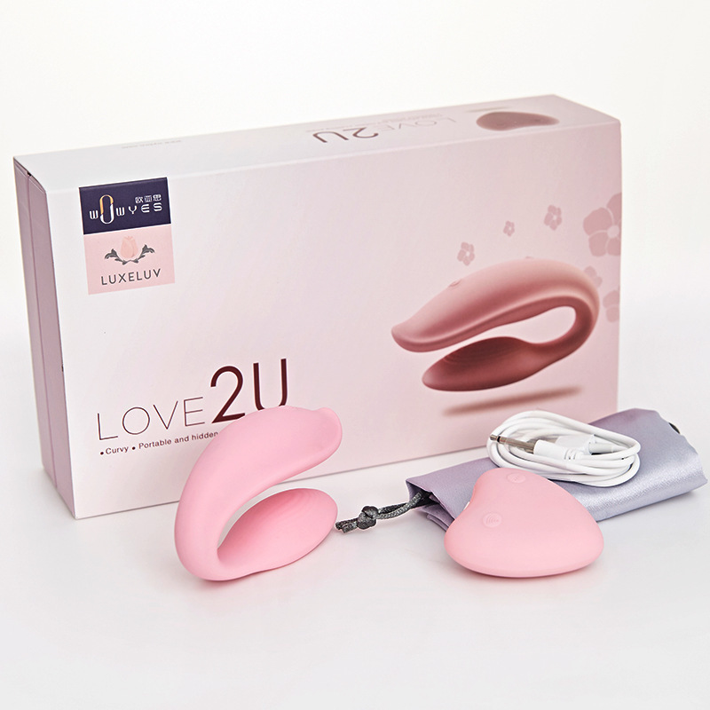 Wowyes Waterproof Silicone C Type Dual Motor Vibradores Remote Control Clitoris & G Spot Vibrators For Couples Adult Sex Toys Y191228