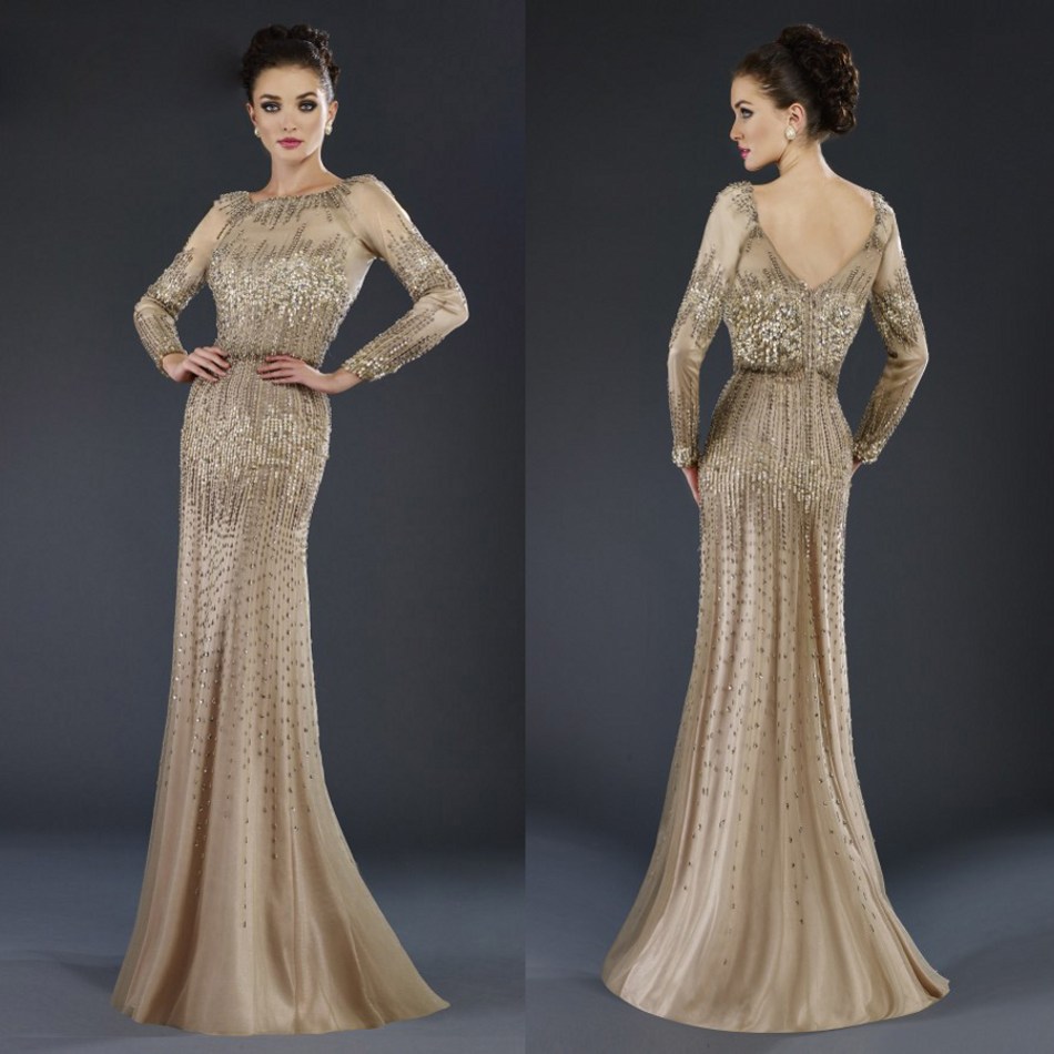 Luxury Janique Mermaid Mother of The Bride Dresses Jewel Long Sleeve Backless Sequins Wedding Guest Dress Sweep Train Evening Gowns
Luxury Janique Mermaid Mother of The Bride Dresses Jewel Long Sleeve Backless Sequins Wedding Guest Dress Sweep Train Evening Gowns