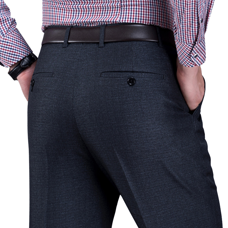 Men's Trousers for Autumn Winter Thick High Waist Loose Dress Trousers middle-aged men business casual suit pants anti-wrinkle, 102 black
Men's Trousers for Autumn Winter Thick High Waist Loose Dress Trousers middle-aged men business casual suit pants anti-wrinkle, 102 black