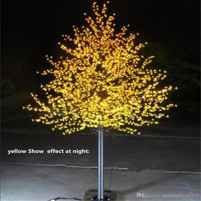 Christmas Decorations Holiday Light LED Cherry Blossom Tree 1.5m 1.8m Year Wedding Decorative Branches Lamp Outdoor Lighting