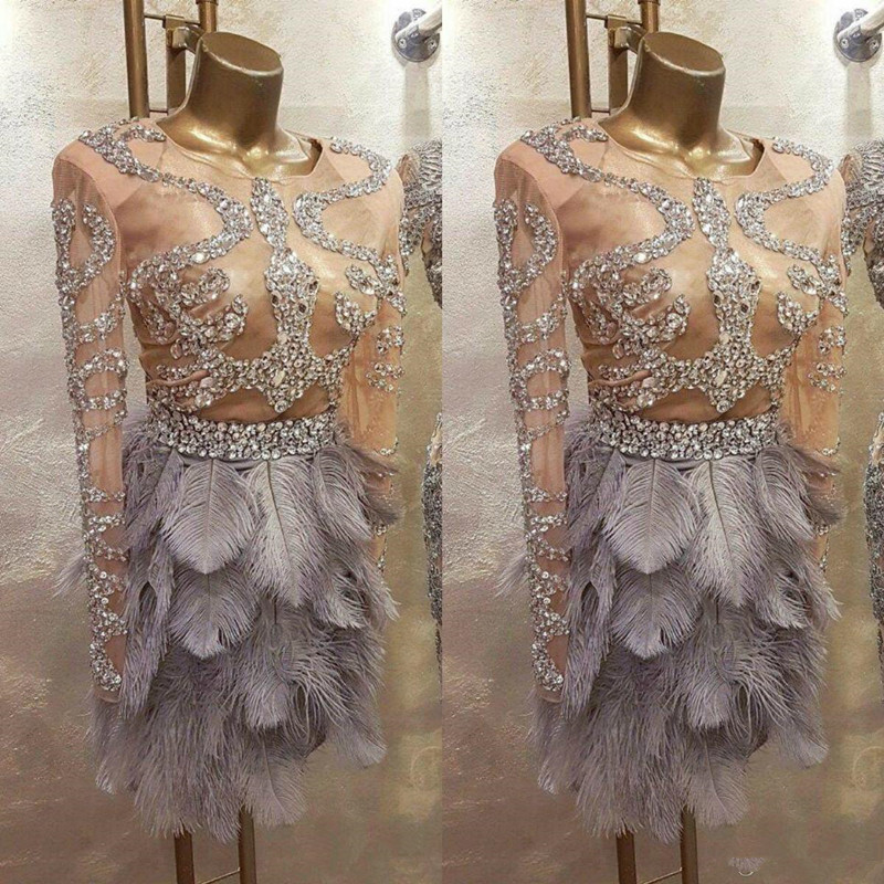 Great Gatsby Feather 2020 Cocktail Prom Dresses Long Sleeve Beading Short Prom Evening Gowns Yousef aljasmi Party Occasion Dress, Daffodil
Great Gatsby Feather 2020 Cocktail Prom Dresses Long Sleeve Beading Short Prom Evening Gowns Yousef aljasmi Party Occasion Dress, Daffodil