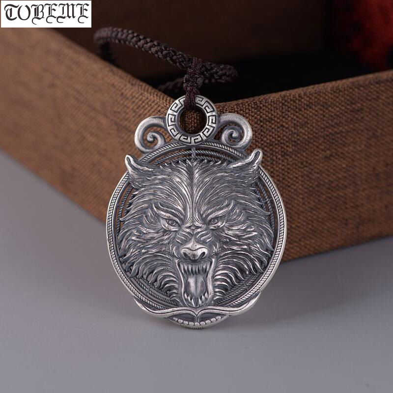100% 999 Silver Wolf Pendant Necklace Real Power Man PUNK Jewelry HeadPendant Necklaces
100% 999 Silver Wolf Pendant Necklace Real Power Man PUNK Jewelry HeadPendant Necklaces