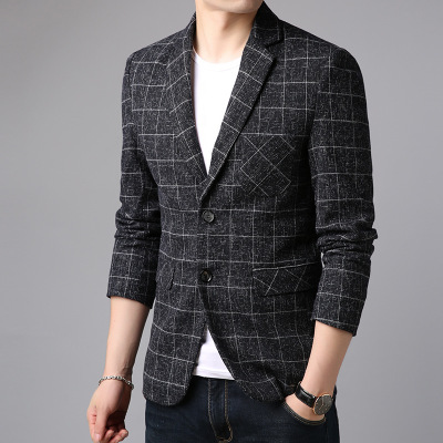 Men' Suits & Blazers Handsome Black Check Elegant Men Casual Street Fashion Suit Jacket Skinny Fit Business Plaid Stripe Blazer, Same as photo
Men' Suits & Blazers Handsome Black Check Elegant Men Casual Street Fashion Suit Jacket Skinny Fit Business Plaid Stripe Blazer, Same as photo