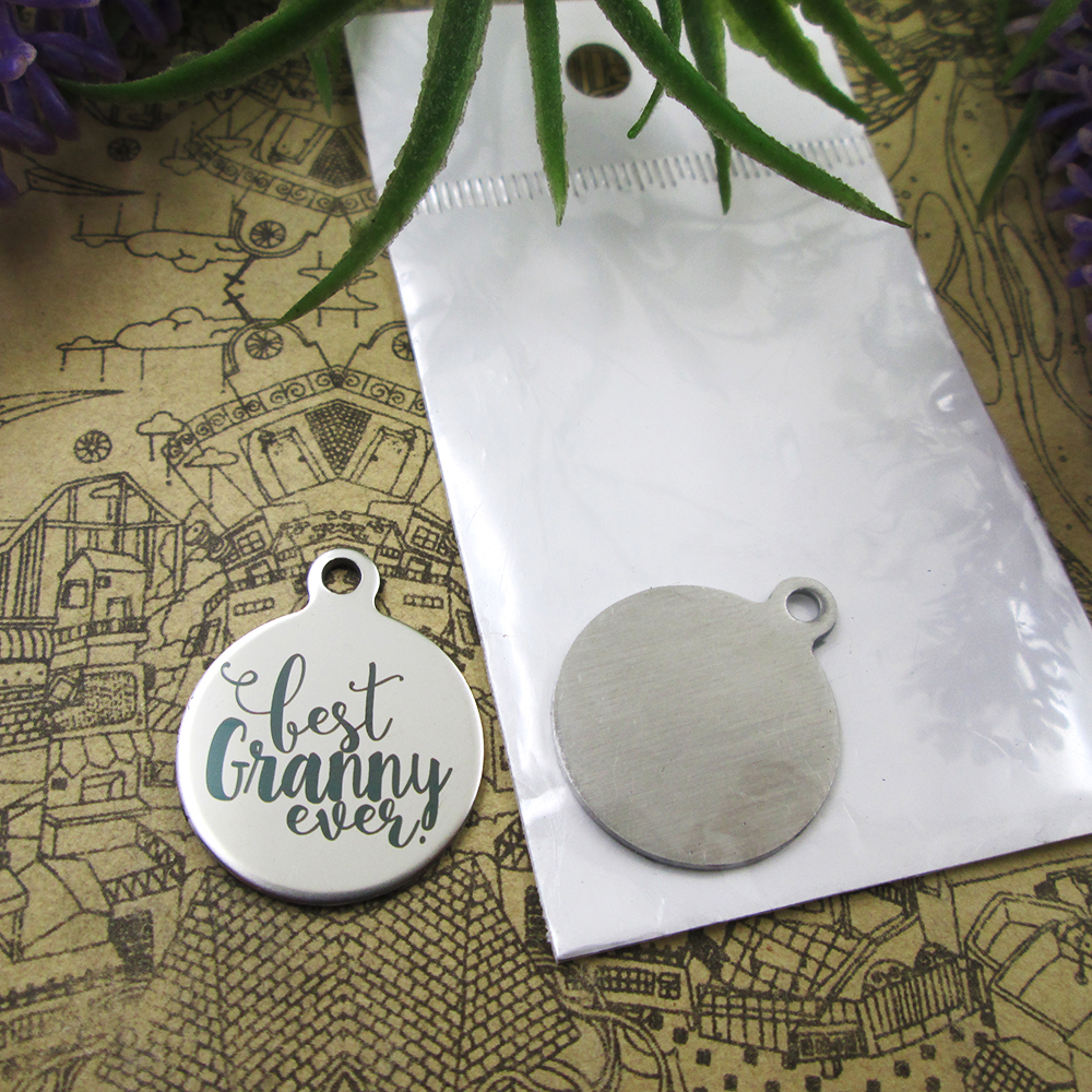 40pcs--"Be st Granny Ever"stainless steel charms more style for choosing DIY Charms pendants necklace
40pcs--"Be st Granny Ever"stainless steel charms more style for choosing DIY Charms pendants necklace