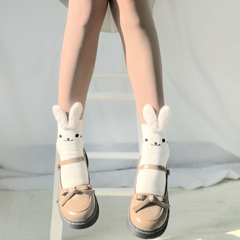 Cute three-dimensional ear socks Japanese cotton soft girl Lolita girl middle tube socks Korean cartoon versatile, As picture
Cute three-dimensional ear socks Japanese cotton soft girl Lolita girl middle tube socks Korean cartoon versatile, As picture