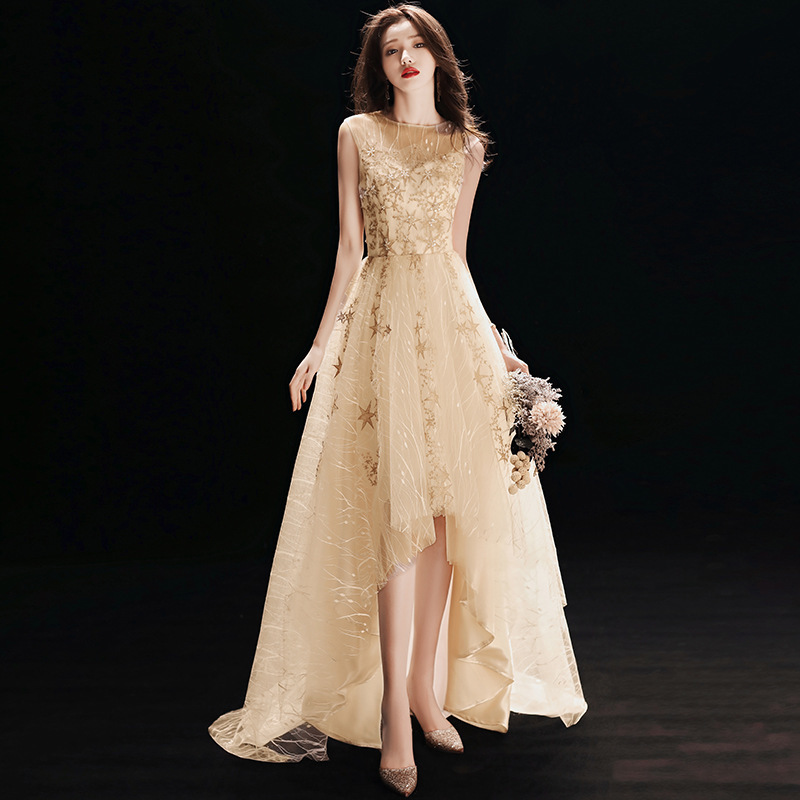 Tuxedo evening dress 2020 new winter noble gold aura queen host long dress, See chart
Tuxedo evening dress 2020 new winter noble gold aura queen host long dress, See chart