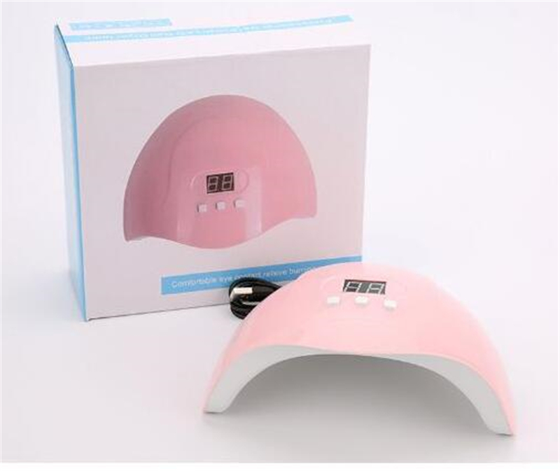 ND004 54W UV Lamp LED Lamp Nail Dryer With 18 LEDs Dryer Lamp For nail art Curing Gel Polish Auto Sensing Nail Manicure Tools