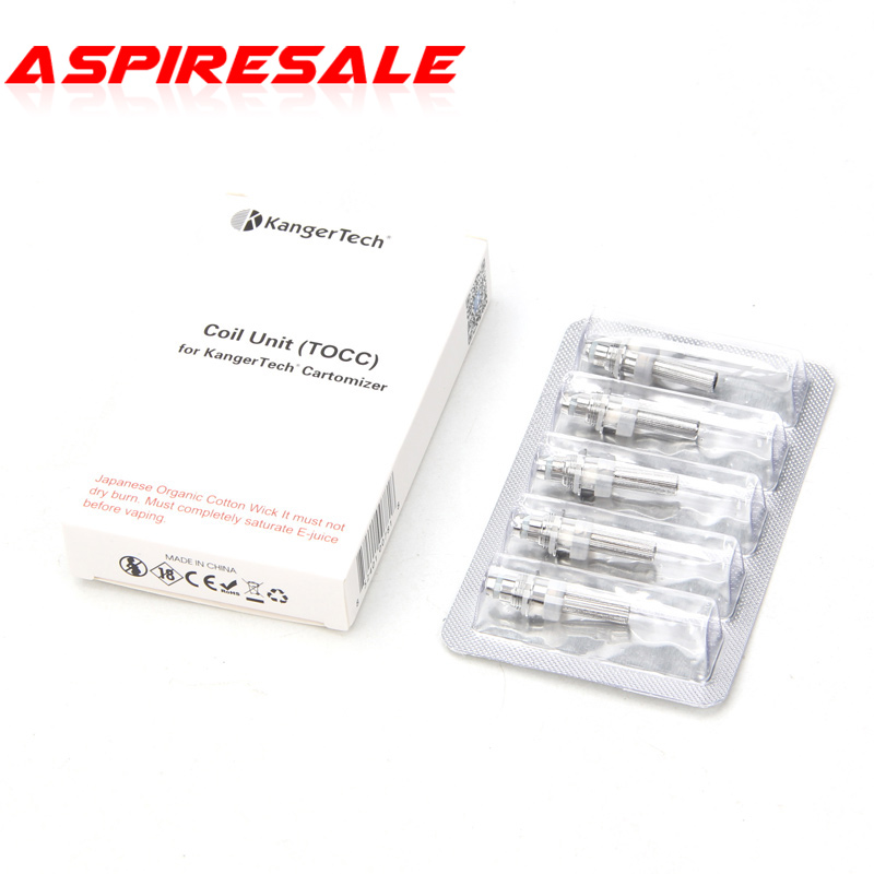 100% Original Kanger T3S Coil (TOCC) Coil head Japanese Organic Cotton Wick T3S TOCC Coil Head for Kanger T3S MT3S atomizer
100% Original Kanger T3S Coil (TOCC) Coil head Japanese Organic Cotton Wick T3S TOCC Coil Head for Kanger T3S MT3S atomizer