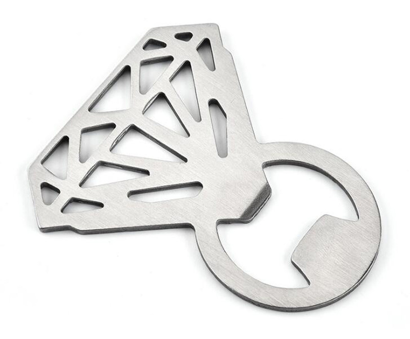 50pcs Diamond Ring Shaped Beer opener Stainless Steel Soda Wine Cap Can Bottle Opener Openers Bar Tool
50pcs Diamond Ring Shaped Beer opener Stainless Steel Soda Wine Cap Can Bottle Opener Openers Bar Tool