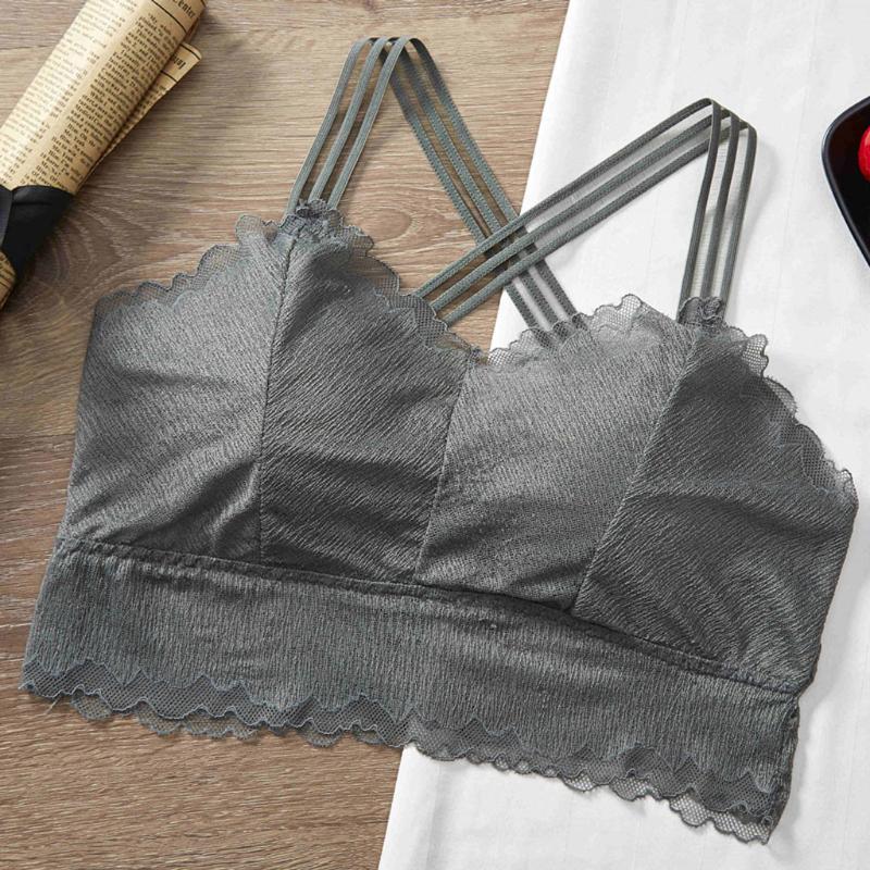 Underwear Women Bra Sexy Lace Bra Wireless Seamless Underwear Bras Vest Ladies Push Up Lingerie Full Cup M6, Black
Underwear Women Bra Sexy Lace Bra Wireless Seamless Underwear Bras Vest Ladies Push Up Lingerie Full Cup M6, Black