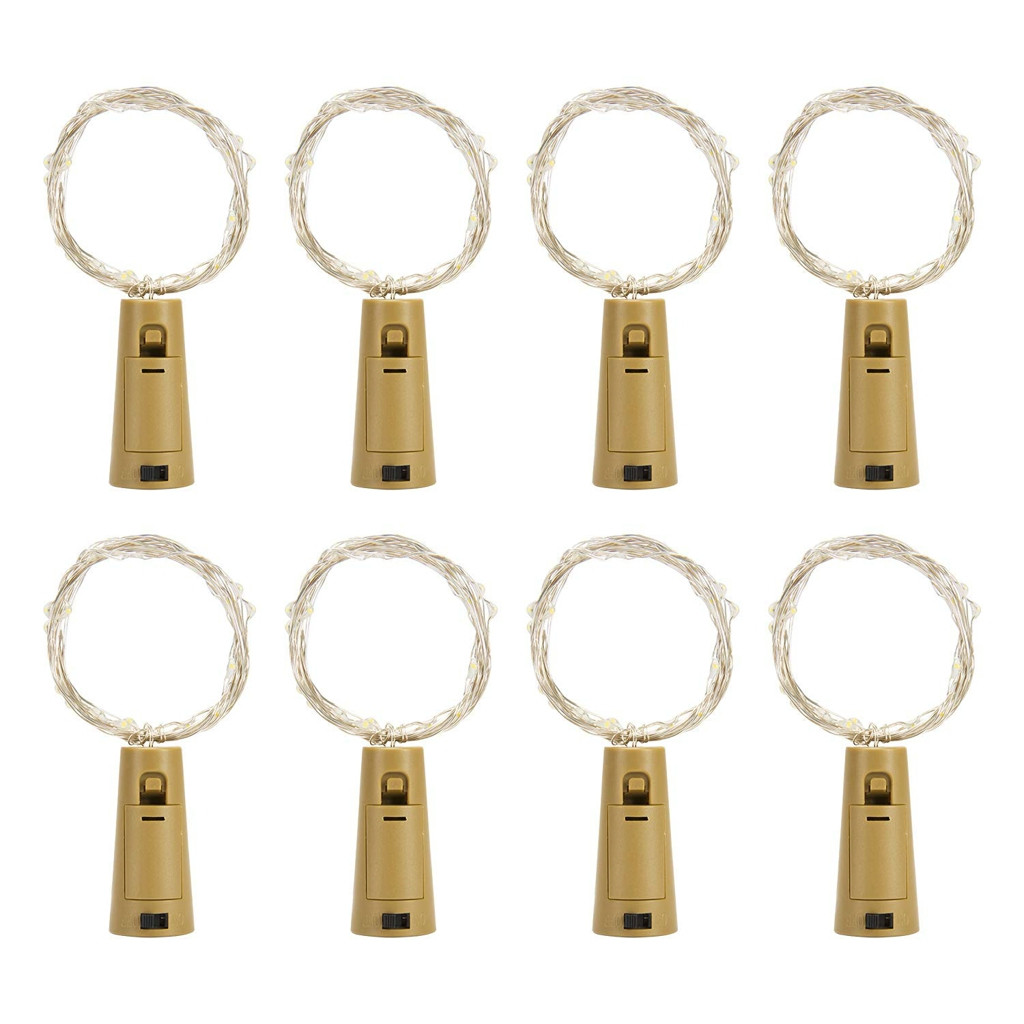 8pcs NEW 2.5M 20 Led LED String Light battery included Cork Shaped Wine Bottle Stopper Light Lamp Christmas Party Decoration#40
8pcs NEW 2.5M 20 Led LED String Light battery included Cork Shaped Wine Bottle Stopper Light Lamp Christmas Party Decoration#40