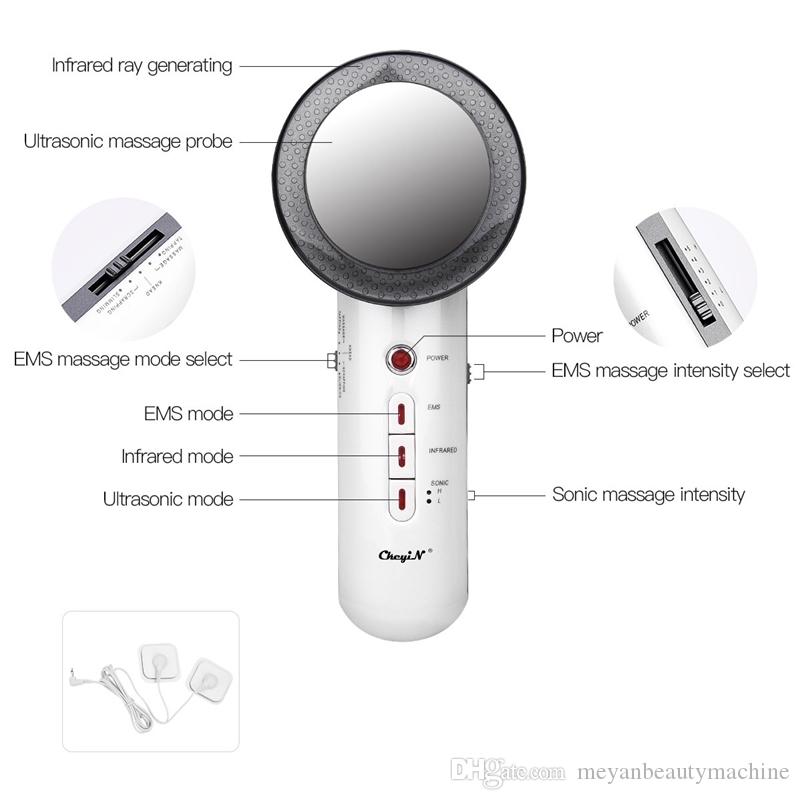 Body Slimming Massager RF Infrared 1Mhz Ultrasound EMS Cavitation Machine Fat Burner Breast Lift Beauty Bar Lose Weight Loss Machine