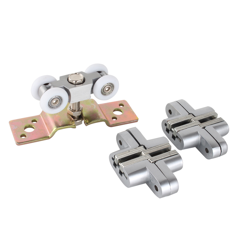Folding Sliding Wooden Door Pulley Rail Hanging Wheel Muted Roller Subareas Screen Window Hardware Part