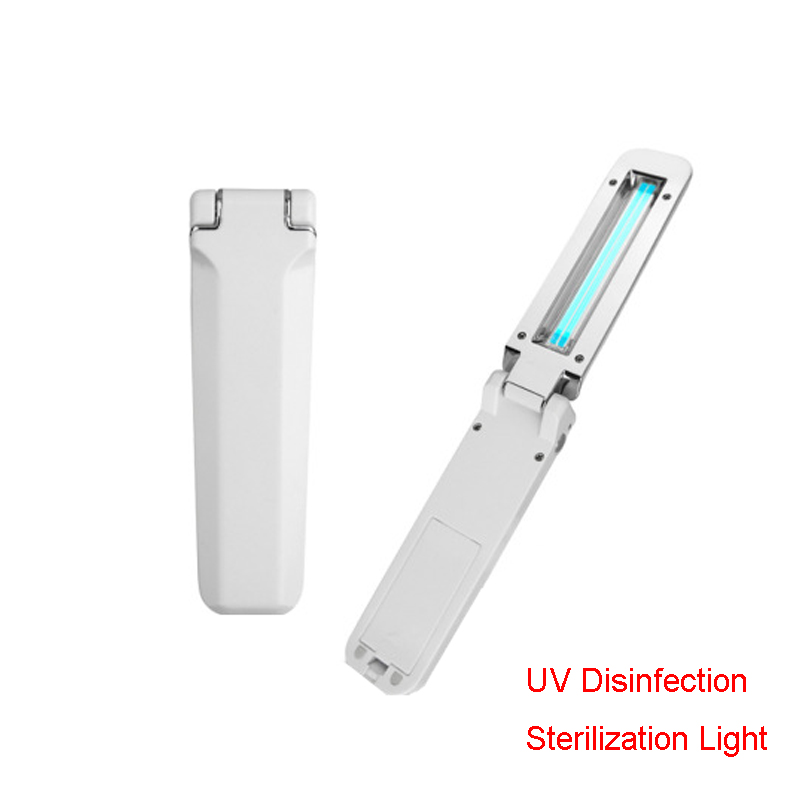 Portable UDisinfection Lamp AAA Battery Powered/USB Charging Hand-Held Foldable Disinfection Lamp 3W UV Light Sterilizer
Portable UDisinfection Lamp AAA Battery Powered/USB Charging Hand-Held Foldable Disinfection Lamp 3W UV Light Sterilizer