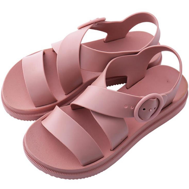 2020 Female Casual Women's Flat Platform Beach Shoes Flat Sandals Women Shoes Gladiator Open Toe Buckle Soft Jelly Sandals, Black
2020 Female Casual Women's Flat Platform Beach Shoes Flat Sandals Women Shoes Gladiator Open Toe Buckle Soft Jelly Sandals, Black
