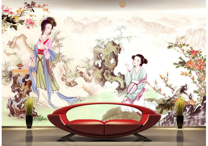 WDBH custom photo 3d wallpaper Classical Chinese landscape flowers and birds ancient decor living room 3d wall mural wallpaper for walls 3 d, Non-woven
WDBH custom photo 3d wallpaper Classical Chinese landscape flowers and birds ancient decor living room 3d wall mural wallpaper for walls 3 d, Non-woven