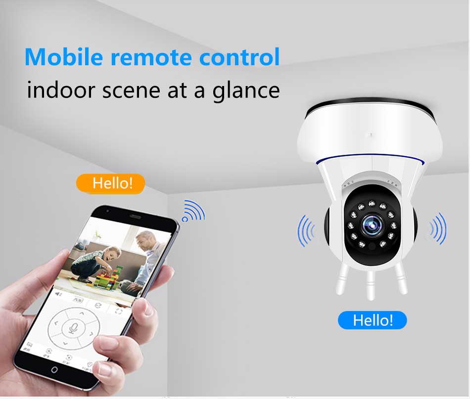 1080P Wireless 1920*1080 IP Camera Intelligent Home Security Surveillance CCTV Network Wifi Camera
1080P Wireless 1920*1080 IP Camera Intelligent Home Security Surveillance CCTV Network Wifi Camera