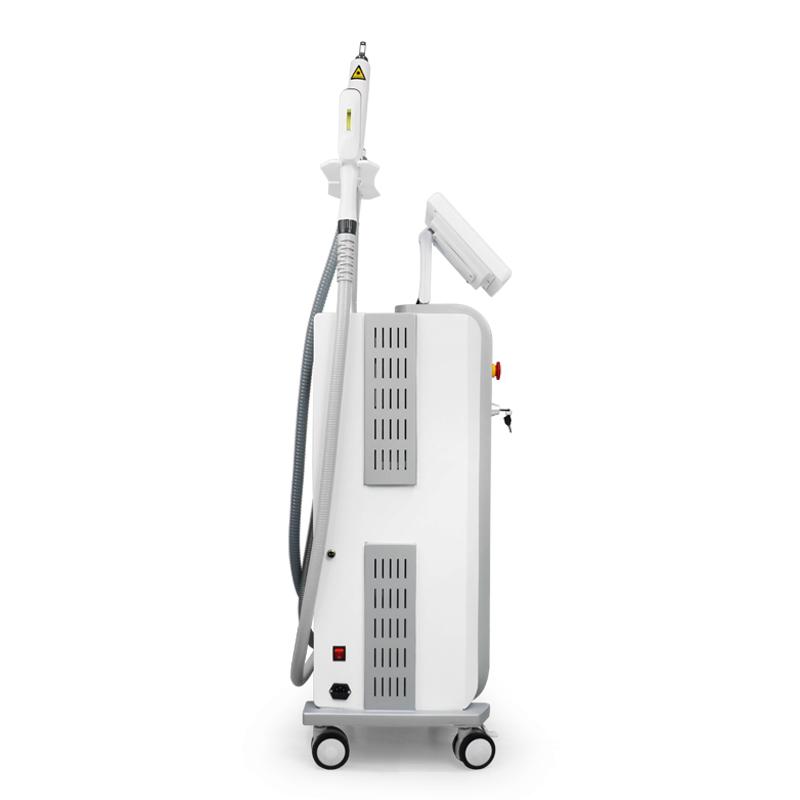 Vertical multifunctional machine three handles ELIGHT(IPL+RF) Skin Rejuvenation AND hair removal Equipment for beauty salon use