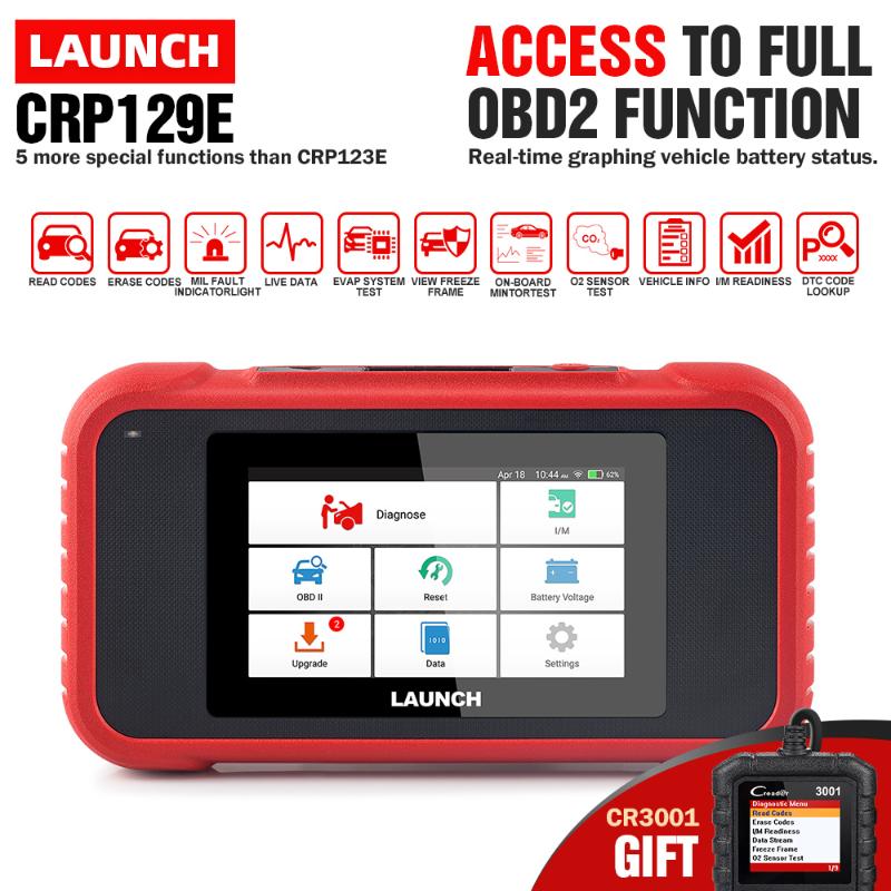 X431 CRP129E OBD2 EOBD Car Scanner ENG ABS SRS AT Diagnostic Tool EPB Oil SAS ETS TMPS Reset Functions PK CRP123 CRP129X
X431 CRP129E OBD2 EOBD Car Scanner ENG ABS SRS AT Diagnostic Tool EPB Oil SAS ETS TMPS Reset Functions PK CRP123 CRP129X