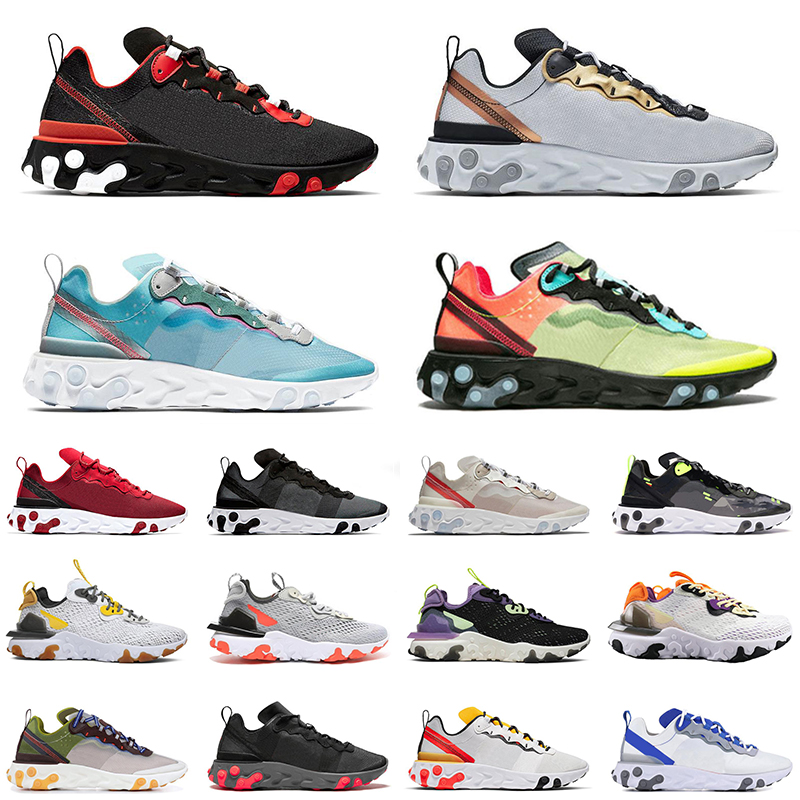 2020 udercover X react element 87 55 running shoes men women Light Bone triple black bred Hyper Pink mens trainers sports sneakers runner, Camo
2020 udercover X react element 87 55 running shoes men women Light Bone triple black bred Hyper Pink mens trainers sports sneakers runner, Camo