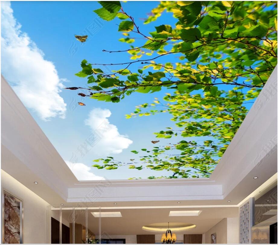 Custom home decoration ceiling mural Beautiful branch green leaf butterfly ceiling zenith mural wall murals 3d landscapes room, Non-woven
Custom home decoration ceiling mural Beautiful branch green leaf butterfly ceiling zenith mural wall murals 3d landscapes room, Non-woven