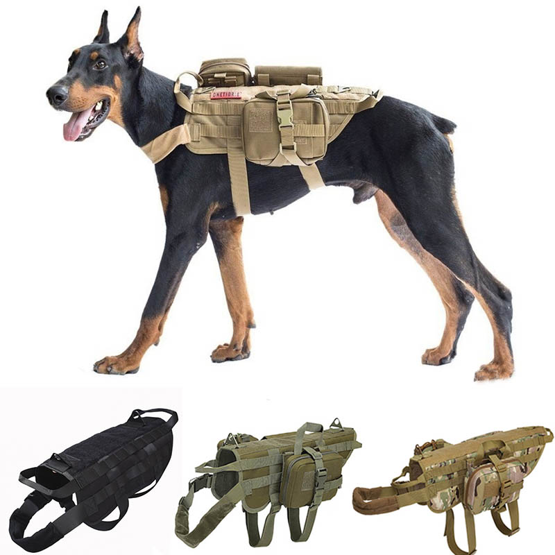 Tactical K9 Dog Molle Vest Training Service Dog Vest Harness Outdoor Hunting Pet Cloth Load Bearing, Cp vest
Tactical K9 Dog Molle Vest Training Service Dog Vest Harness Outdoor Hunting Pet Cloth Load Bearing, Cp vest