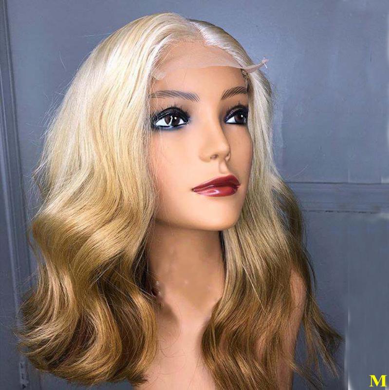 Ombre Blonde Light Root Human Hair Lace Wigs for Women 180Density Blonde Wavy Human Hair Brazilian Glueless Full Lace Wigs, 13x3 lace front wig
Ombre Blonde Light Root Human Hair Lace Wigs for Women 180Density Blonde Wavy Human Hair Brazilian Glueless Full Lace Wigs, 13x3 lace front wig