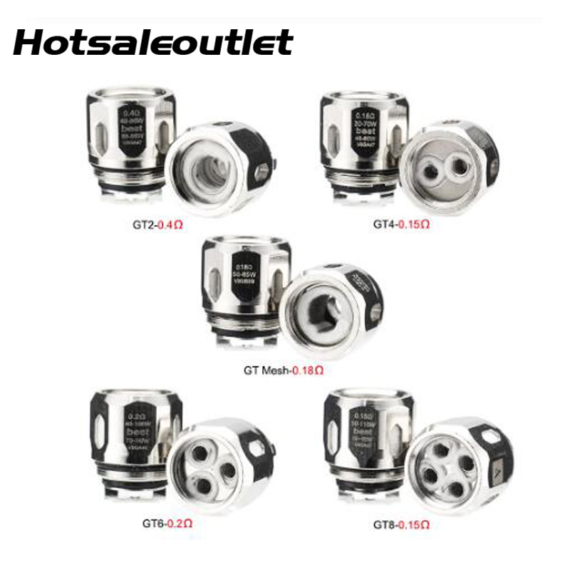 Vaporesso Replacement Coil Head GT2 GT4 GT6 GT8 GTCCELL/CCELL2 GT Mesh For NGR Tank Revenger Kit Coils 100% Original
Vaporesso Replacement Coil Head GT2 GT4 GT6 GT8 GTCCELL/CCELL2 GT Mesh For NGR Tank Revenger Kit Coils 100% Original