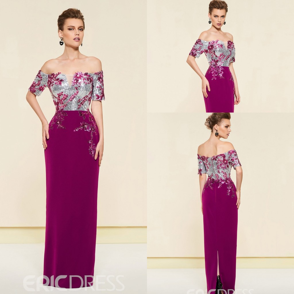 Elegant Mermaid Mother of The Bride Dresses Off Shoulder Half Sleeve Wedding Guest Dress Lace Applique Sequins Sweep Train Evening Gown
Elegant Mermaid Mother of The Bride Dresses Off Shoulder Half Sleeve Wedding Guest Dress Lace Applique Sequins Sweep Train Evening Gown