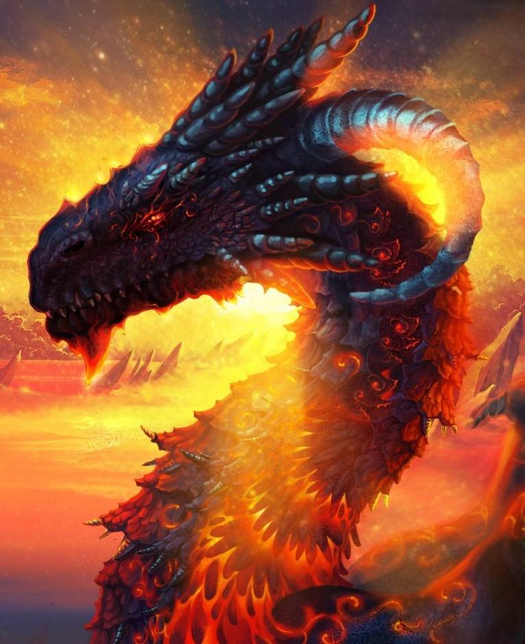5pcs/set Shiny Dragon Wall Art Oil Painting On Canvas (No Frame) Animal Impressionist Paintings Picture Living Room Decor