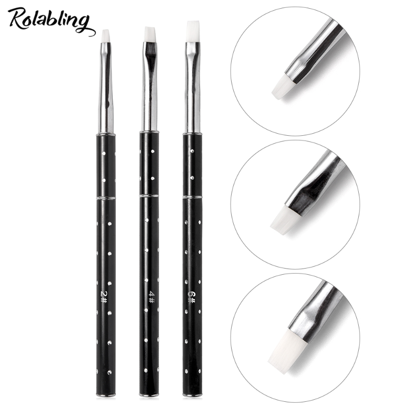 3pcs/set 2#/4#/6# Acrylic Nail Art Brush Drawing Painting Pen Brush White Nail Dotting UV Gel Manicure Gel Poly Pen Tools
3pcs/set 2#/4#/6# Acrylic Nail Art Brush Drawing Painting Pen Brush White Nail Dotting UV Gel Manicure Gel Poly Pen Tools