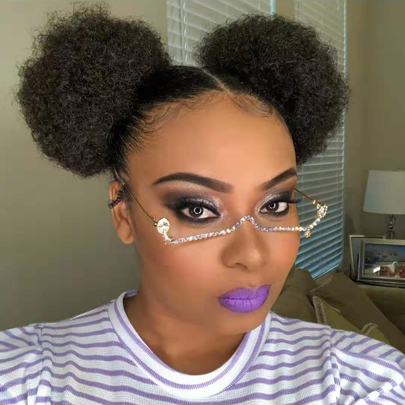 green red crystal sexy half frame sunglasses women brand rhinestone cateye sun glasses lensless diamond decoration
green red crystal sexy half frame sunglasses women brand rhinestone cateye sun glasses lensless diamond decoration