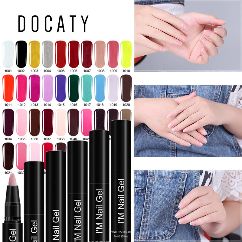 Docaty Gel Varnish Pen Easy To Use Soft Brush Stamping Spider Primer Nail Art Extension UV Gel Nail Polish Set for Manicure, 61white
Docaty Gel Varnish Pen Easy To Use Soft Brush Stamping Spider Primer Nail Art Extension UV Gel Nail Polish Set for Manicure, 61white