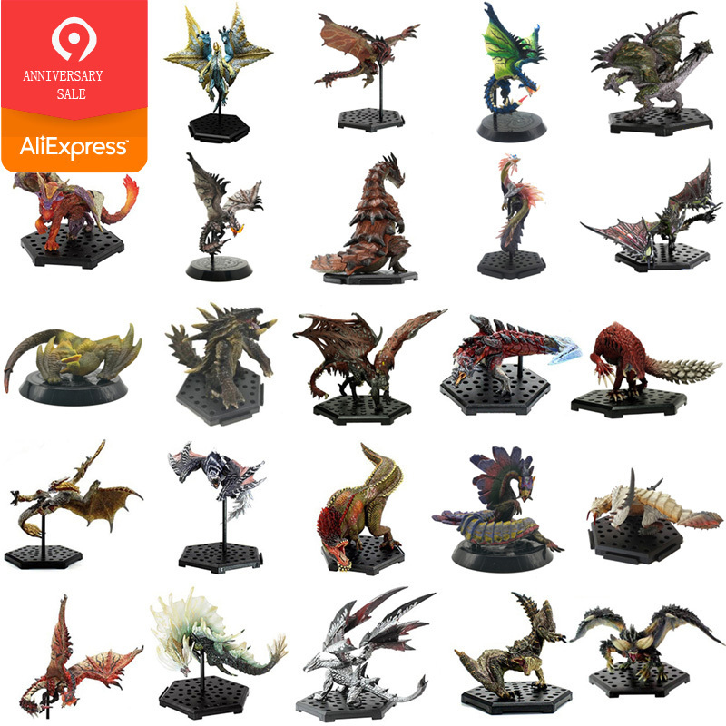 

Japan Anime Monster Hunter World Xx Pvc Models Hot Dragon Action Figure Decoration Toy Monsters Model Collection C19041501