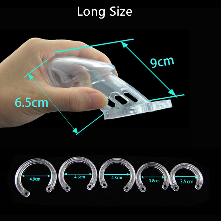 CB6000S/CB 6000 Rooster Cage Male Device with 5 Size Ring Penis Lock Male Belt Adult Game Sex Toys